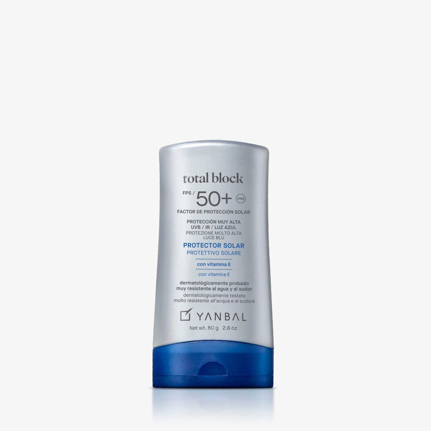 PROTECTOR SOLAR TOTAL BLOCK SPF 100 YANBAL 80G