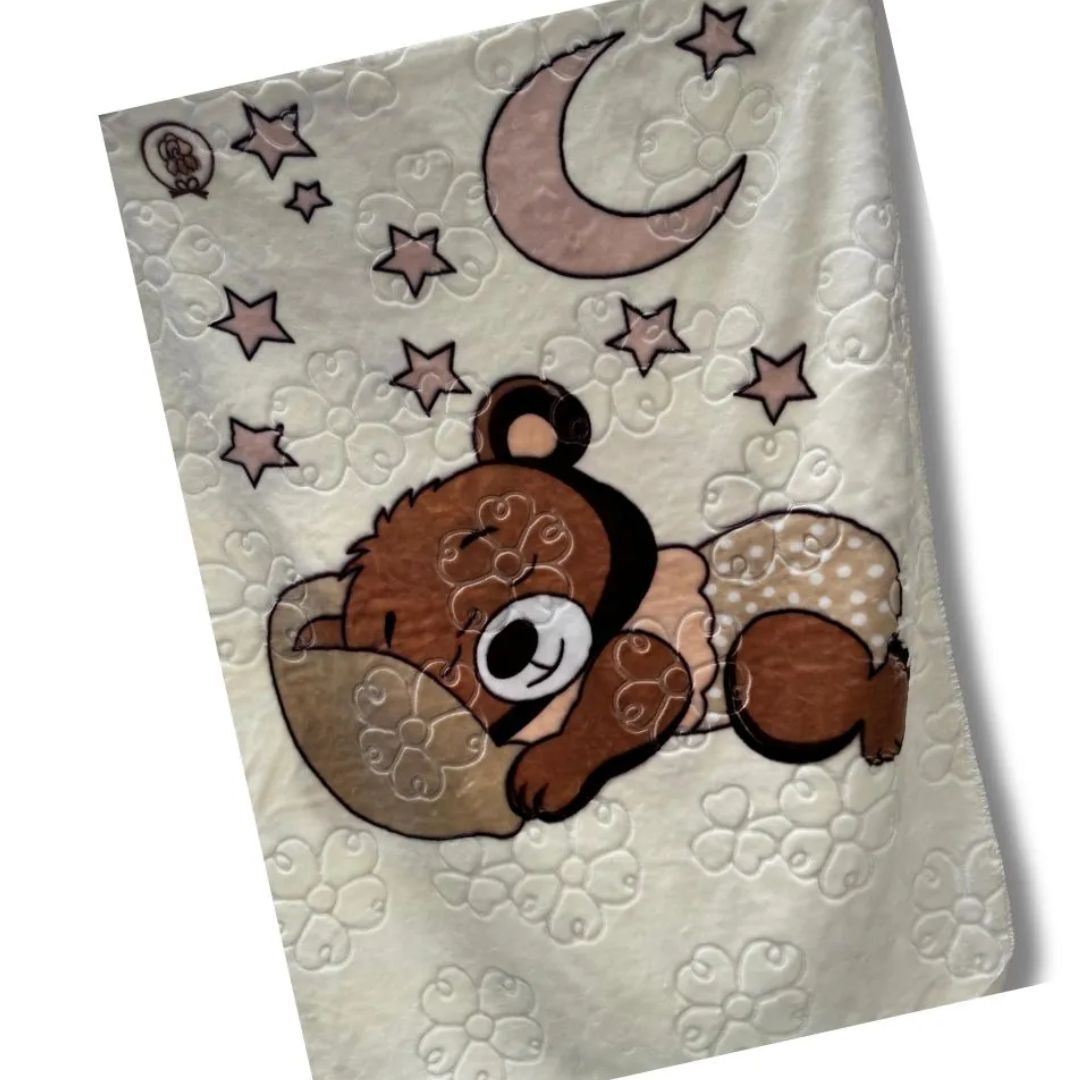 Frazada Colchas, Mantas, Cobijas De Felpa Plush Labrado Para Bebés