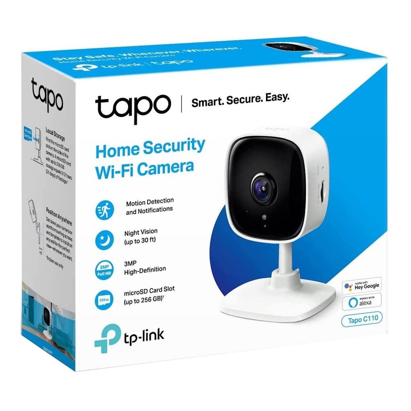 Camara de Seguridad WiFi TP-LINK Tapo C510W 3MP Exterior 2K 2.4GHz