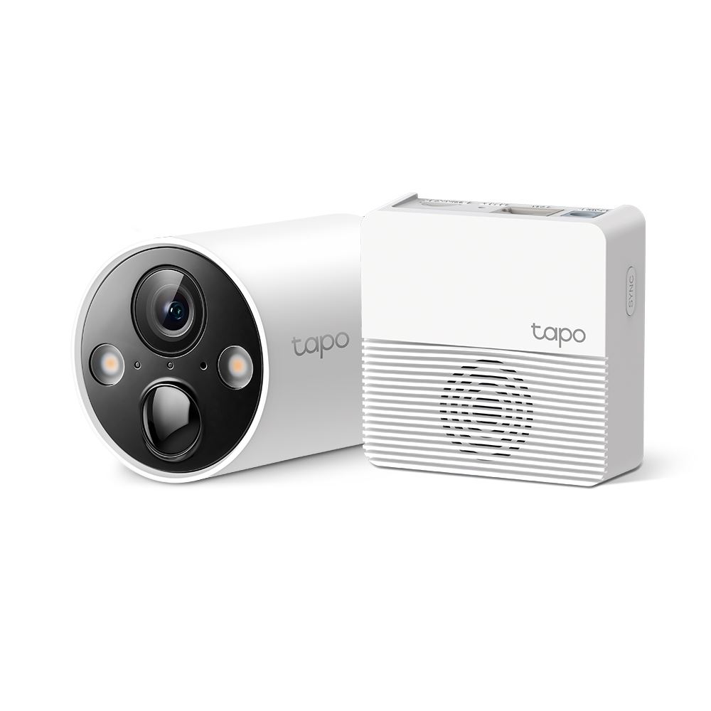 TP-Link - Cámara WiFi Tapo C420S1 (1-Pack) 2K QHD Crystal Clear View