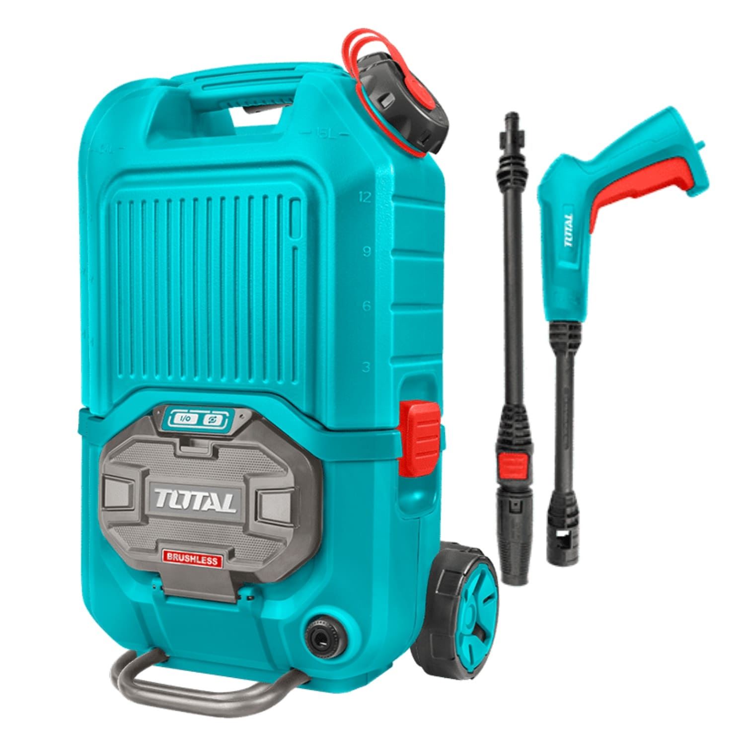 Hidrolavadora 4L/min 15Litros 80bar 40v (equipo solo) Total