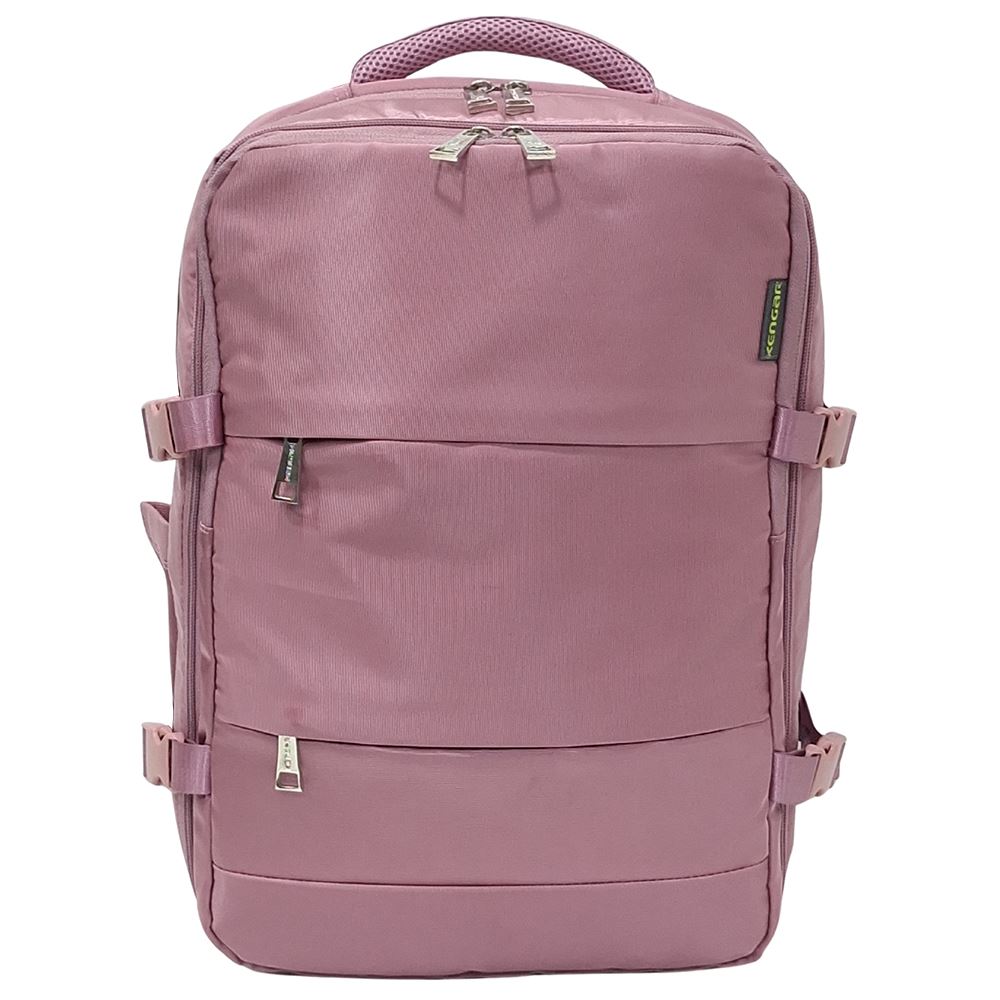 Mochila Viajera Kengar Modelo Travel - Palo Rosa