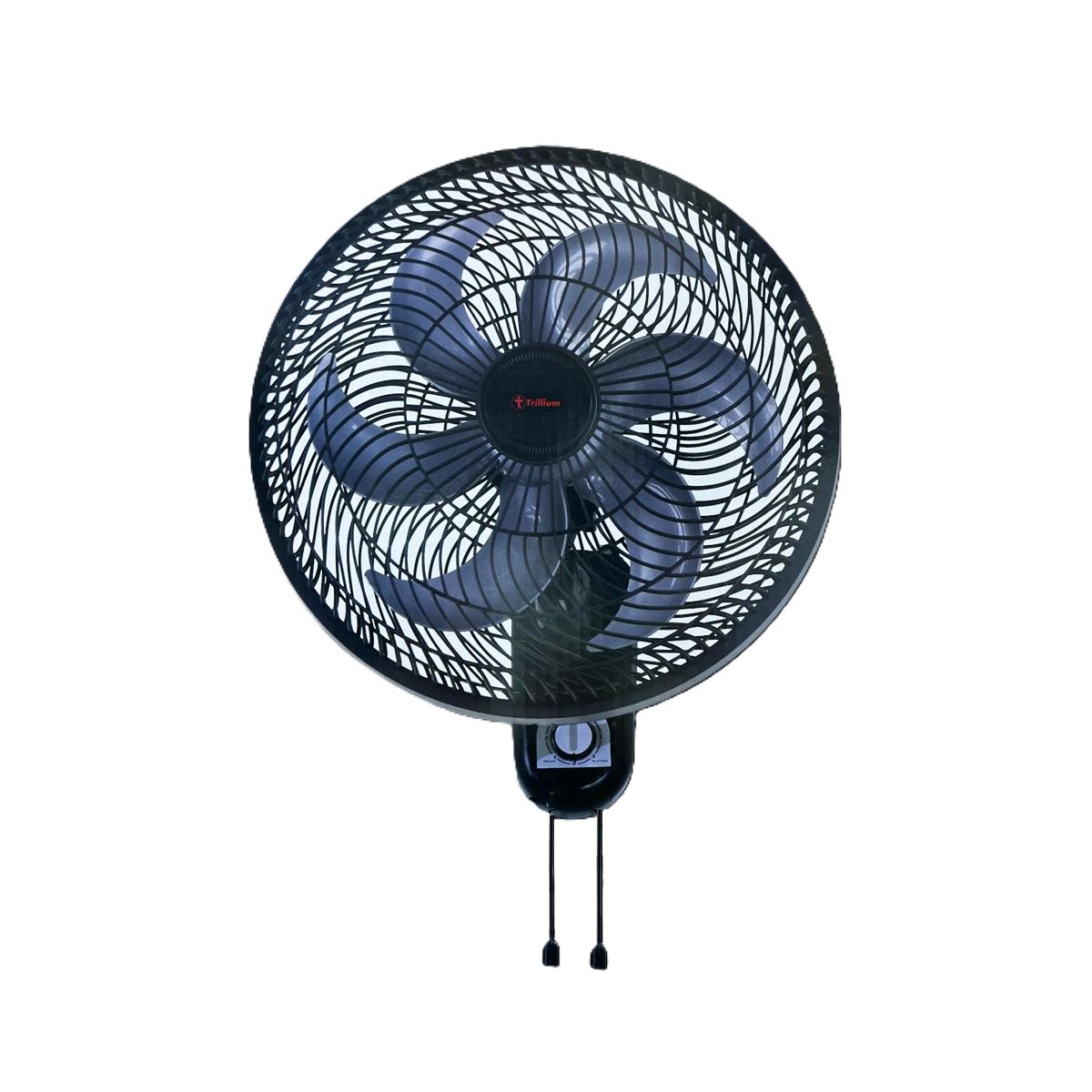 Ventilador De Pared Trillium 6 Aspas Tx-f308 Negro Oscilante