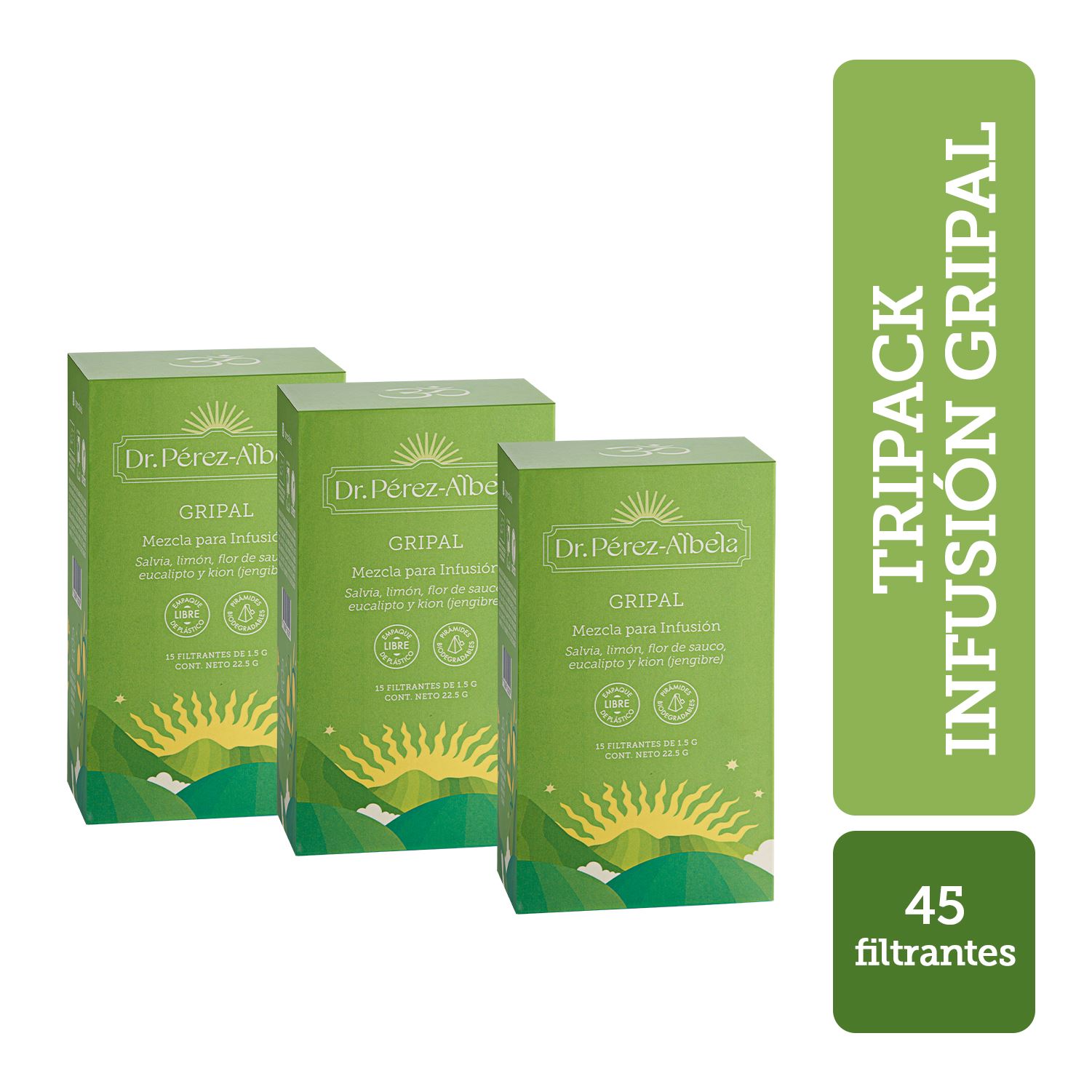 PACK 03 INFUSIÓN GRIPAL - Caja x 15 und