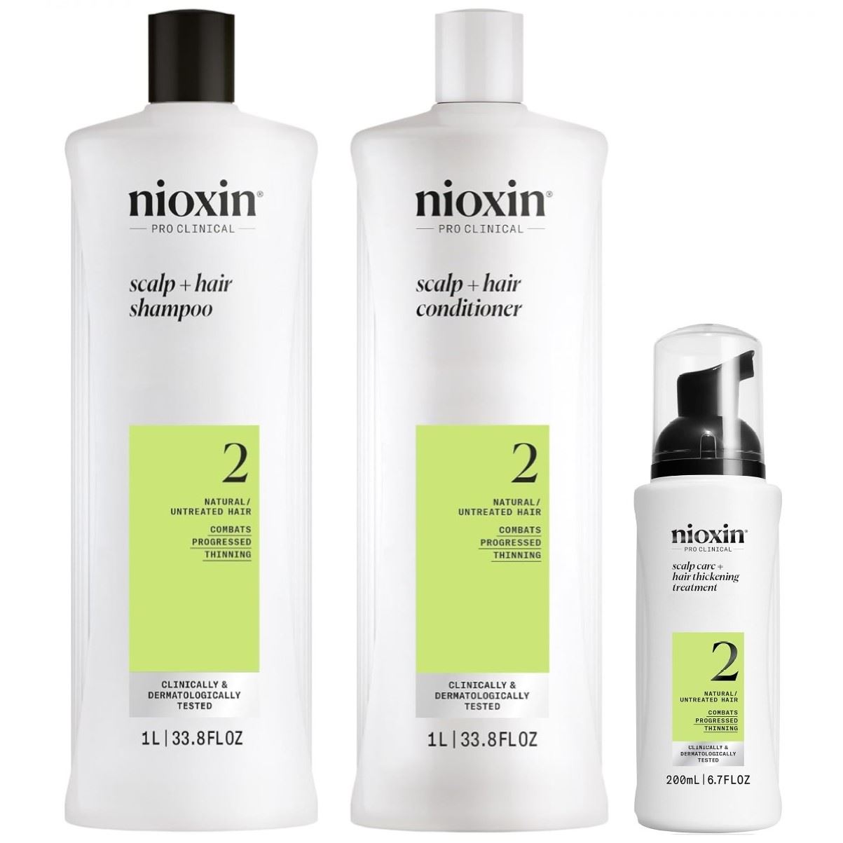 Nioxin-2 Tratamiento Densificador para Cabello Natural 1000ml
