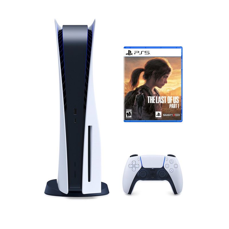Consola PS5 Lector de Discos + Last Of Us