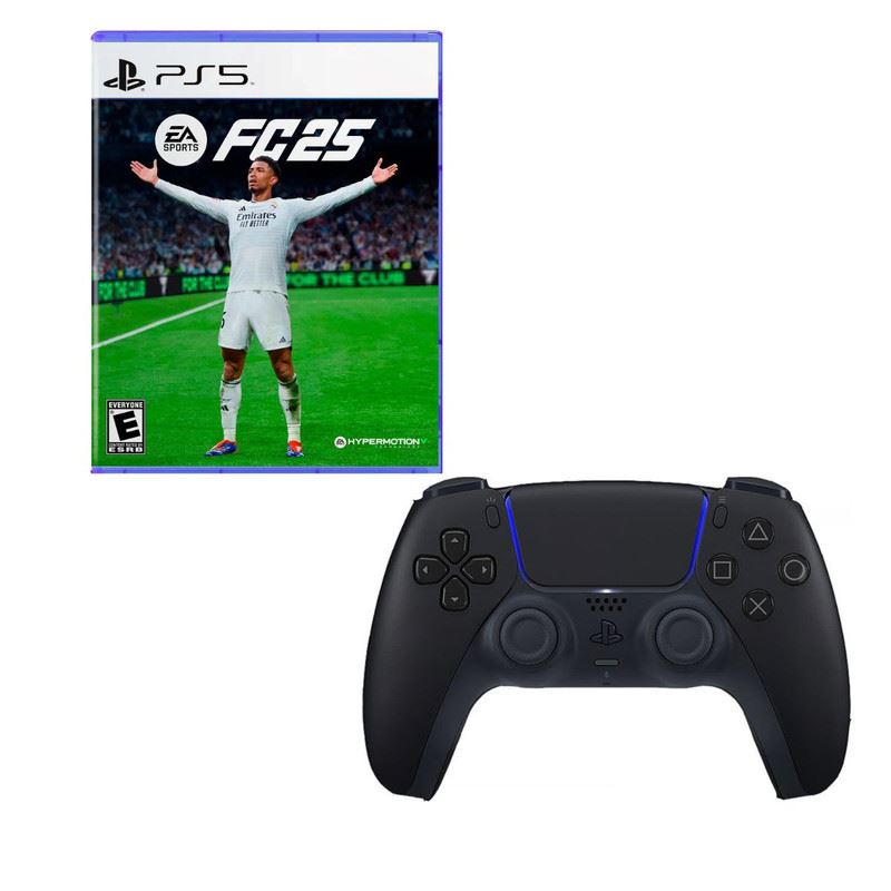 FC 25 + Mando DualSense Negro PlayStation 5