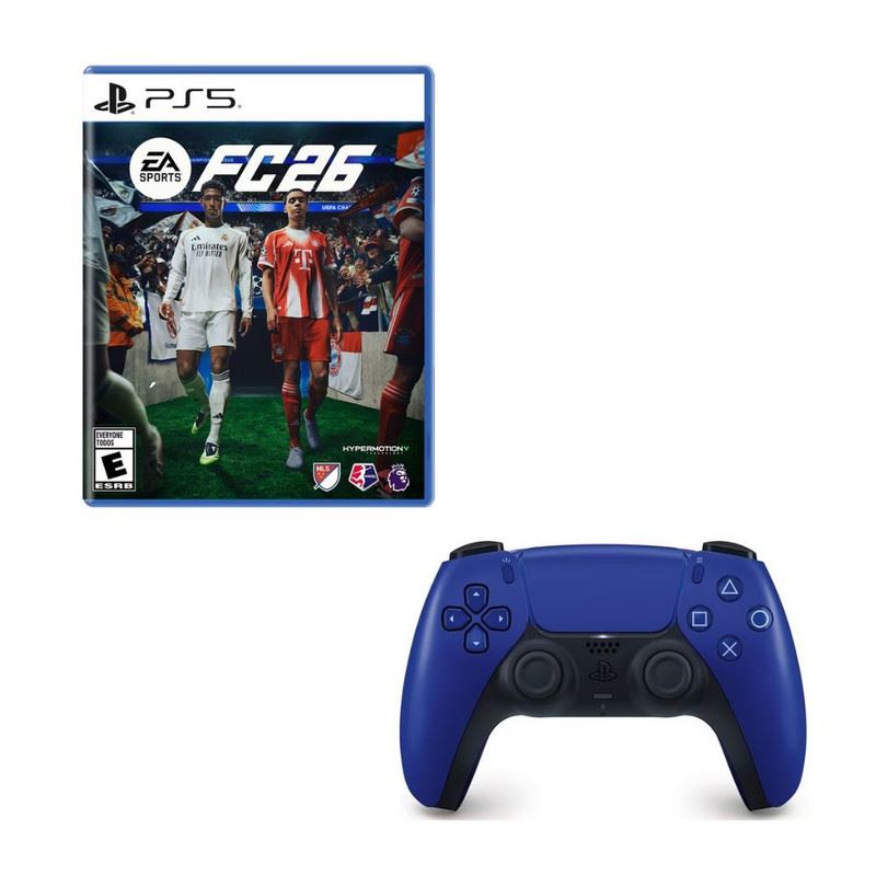 FC 26 PlayStation 5 + Mando Dualsense Azul Cobalto