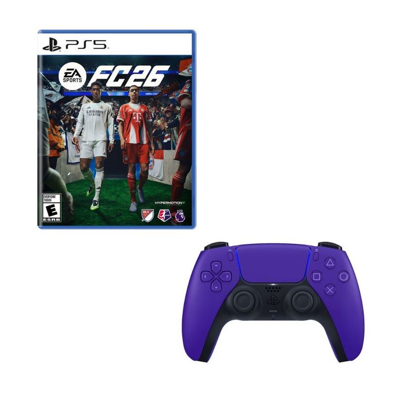 FC 26 PlayStation 5 + Mando Dualsense Morado