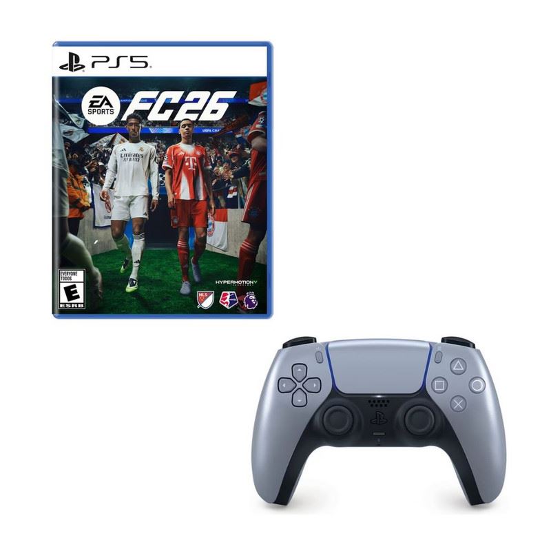 FC 26 PlayStation 5 + Mando Dualsense Plateado