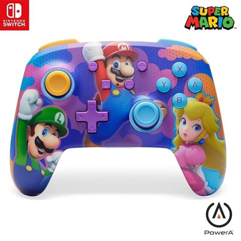 Mando Pro Control Inalambrico Splash Heroes POWERA