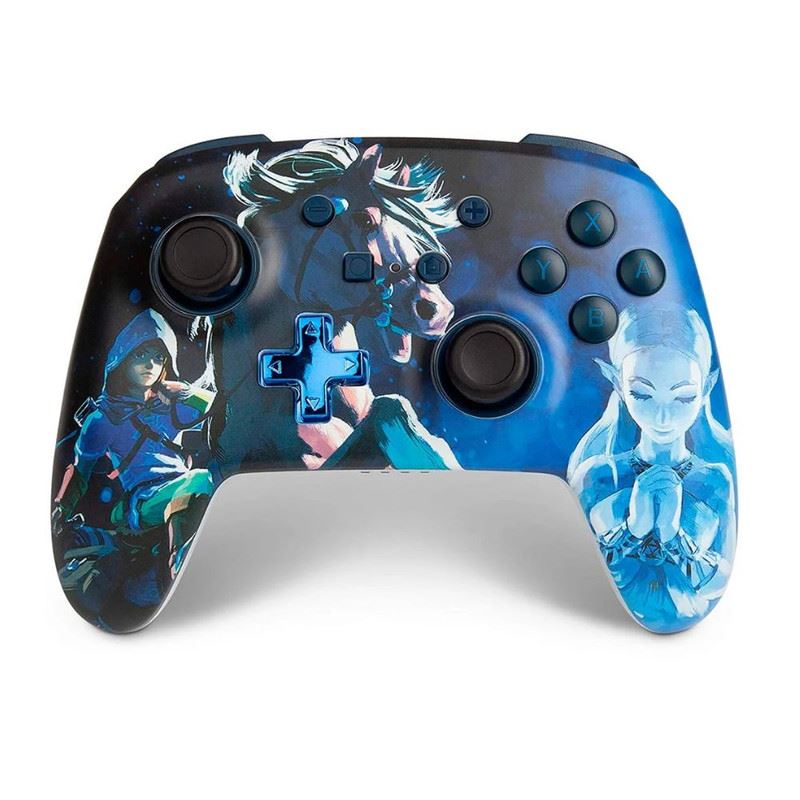 Mando Pro Control Inalambrico Zelda Blue POWERA