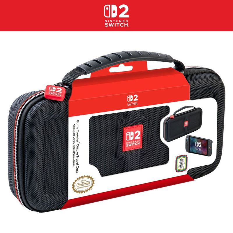 Estuche Game Traveler Deluxe Case Negro Nintendo Switch 2 NS241