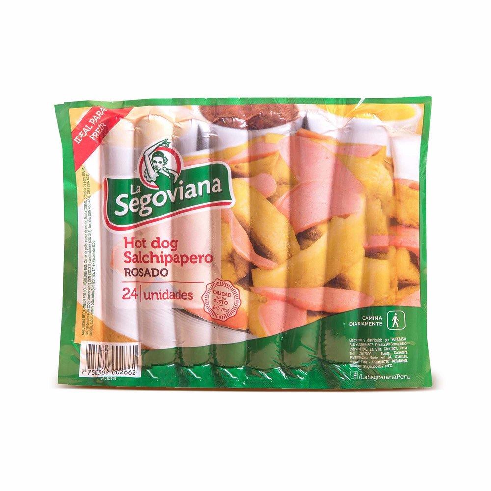 Hot Dog de Pollo La Segoviana Bolsa 920 g (24 u)