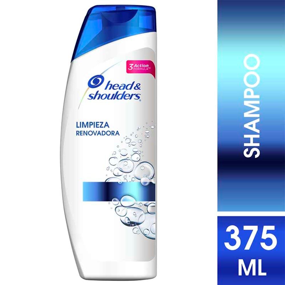 Shampoo Head & Shoulders limpieza renovadora frasco 375 ml