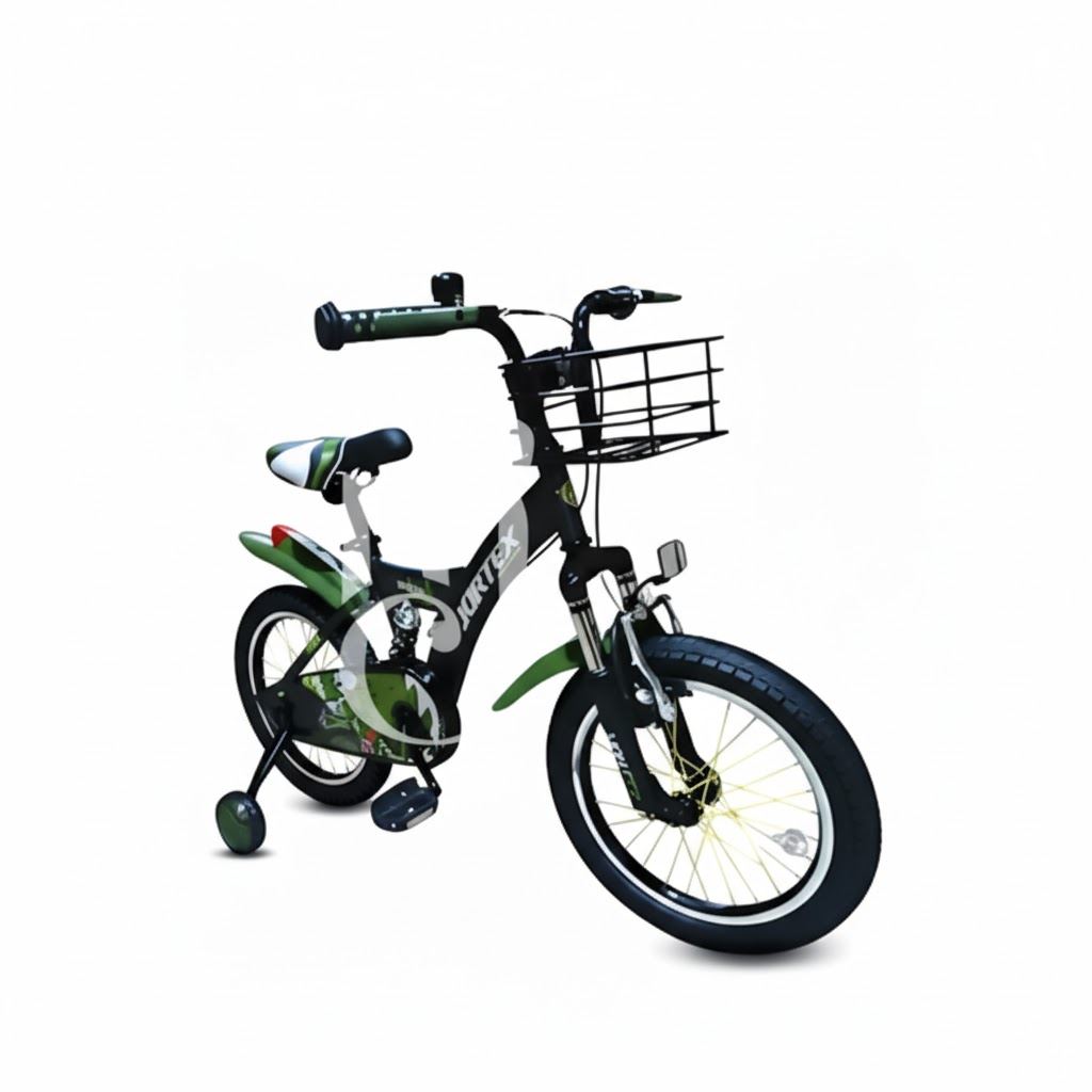 Bicicleta con Canasta Aro 16 «FLYING II» Green