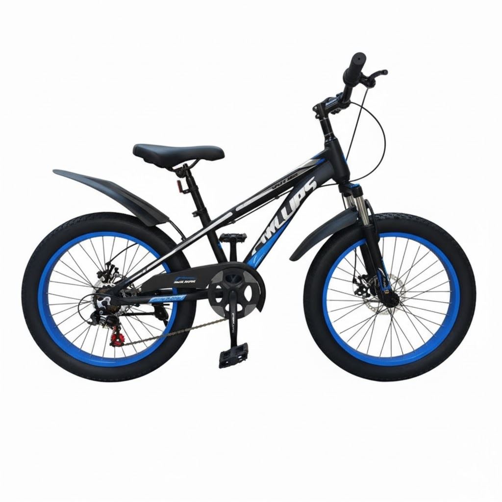Bicicleta Deportiva Aro 12 «PHILLIPS» Llantas Anchas Blue