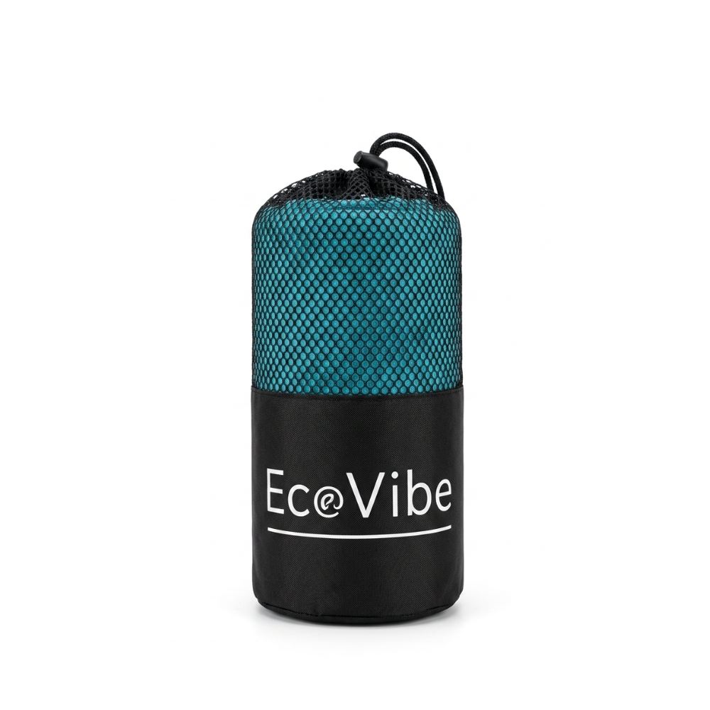 Toalla Microfibra Ecovibe Mediana Turquesa 80x160