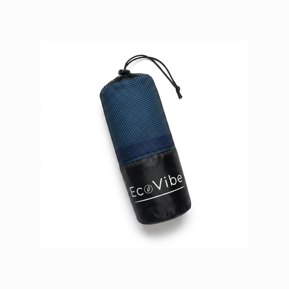 Toalla Microfibra Ecovibe Pequeña Azul Marino 80 X 40