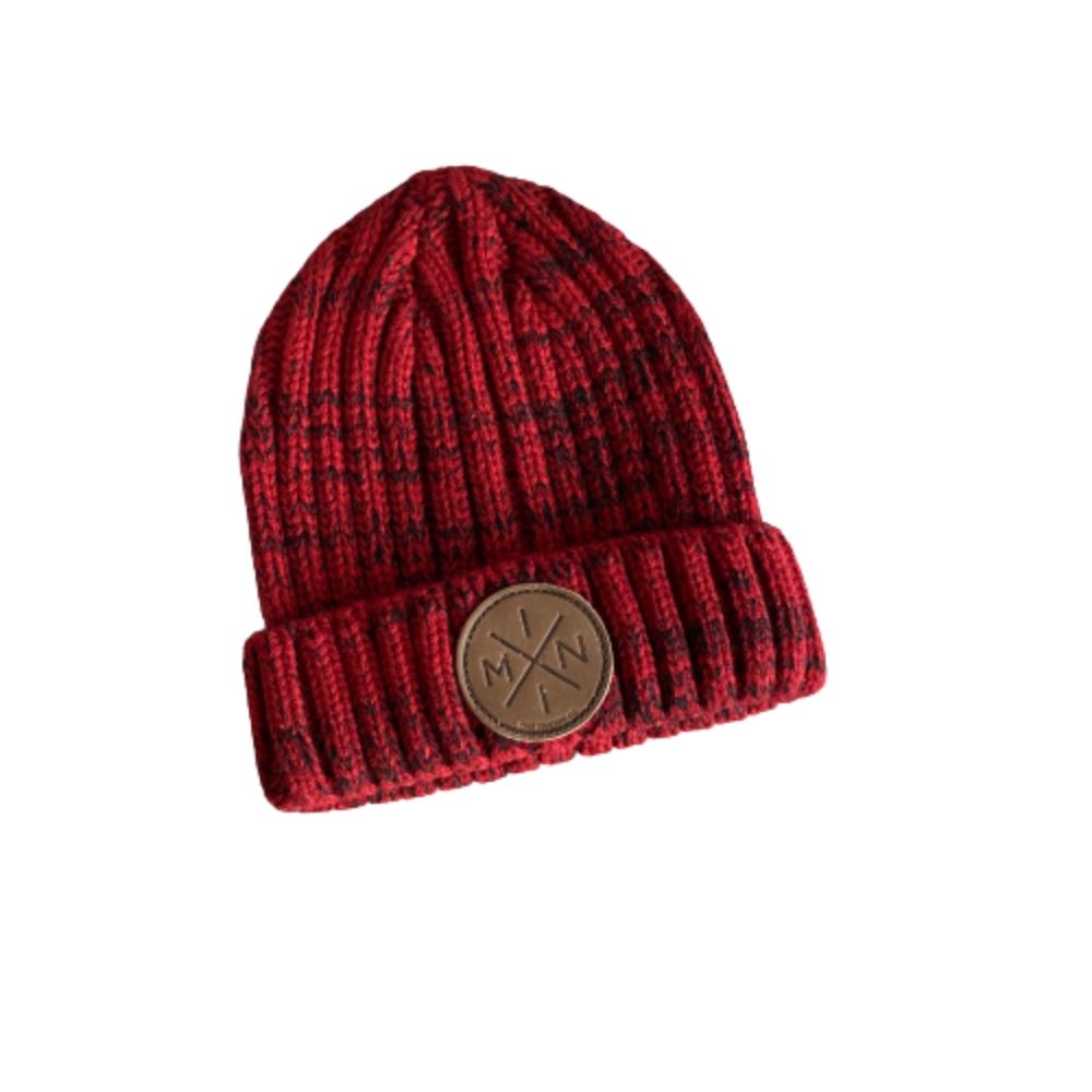 Gorro Bebé De Algodón Mini Beanie Rojo | Tiny Truckers