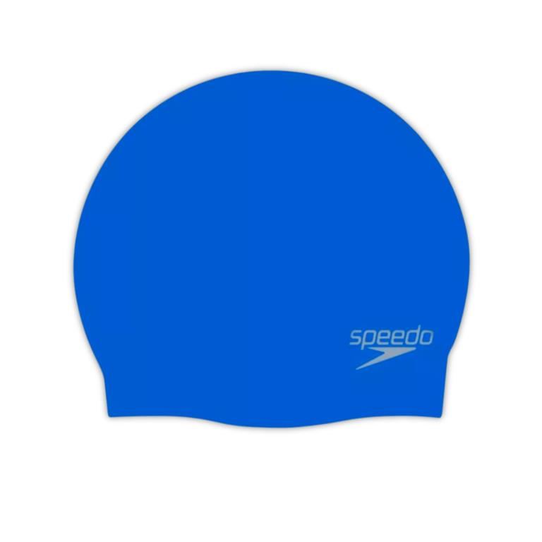 Gorro Speedo Plain Moulded Silicon Azul