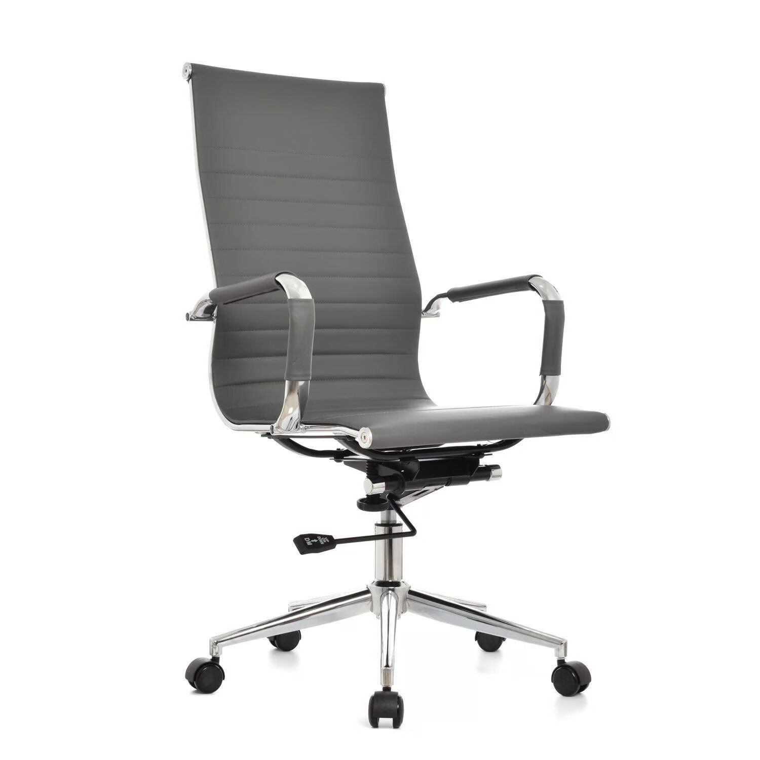 Silla de Escritorio Boss Presidente Inter Espaldar Alto Gris Ofideas