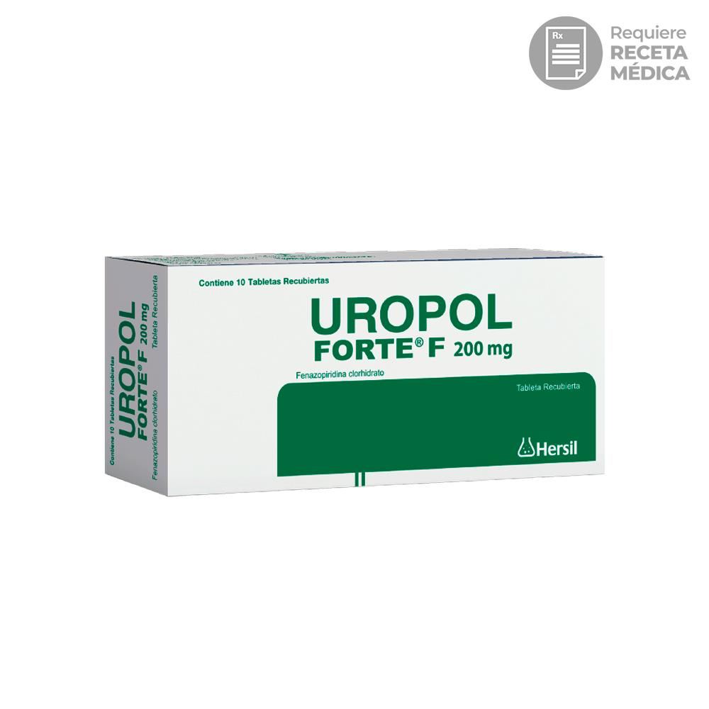 Uropol Forte F 200 mg Tabletas Recubiertas