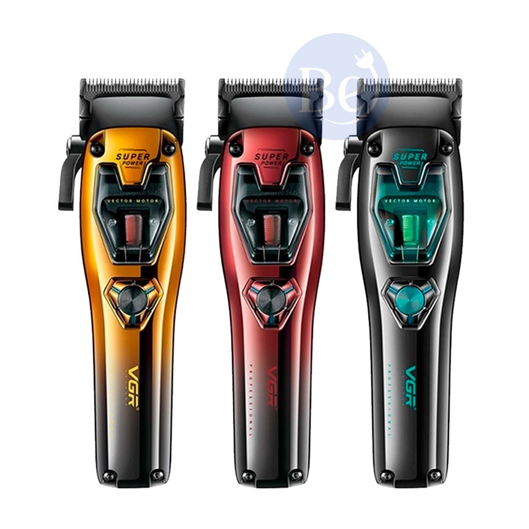 Cortadora de Cabello VGR V-668 Inalámbrica Motor Vector Maletín