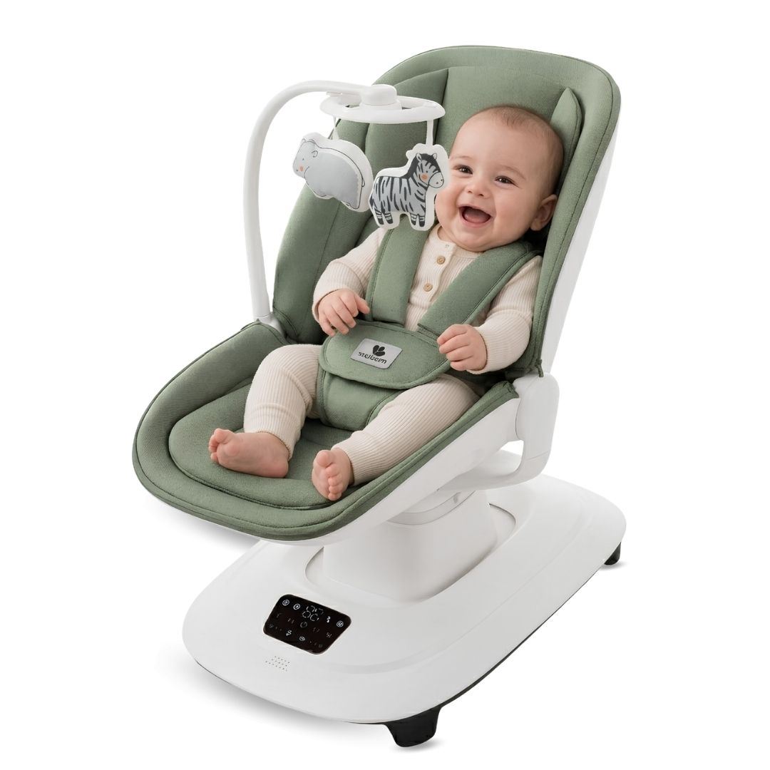 Mecedora Digital para Bebés «VALINO» Edición Limitada Green
