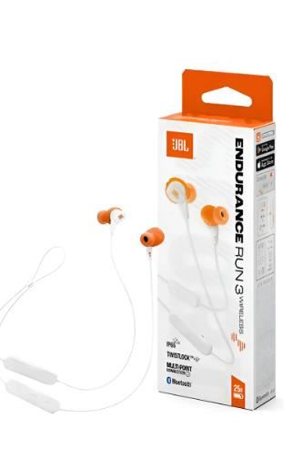 Audífono bluetooth JBL run 3 blanco