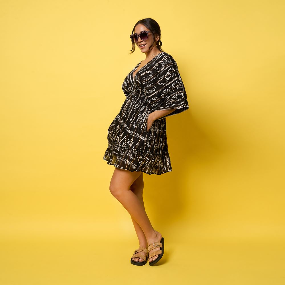 VESTIDO KP26DAMERY-PA LINO