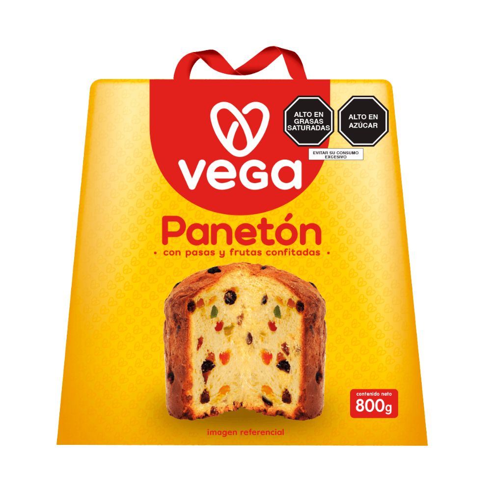 Panetón VEGA Caja 800gr