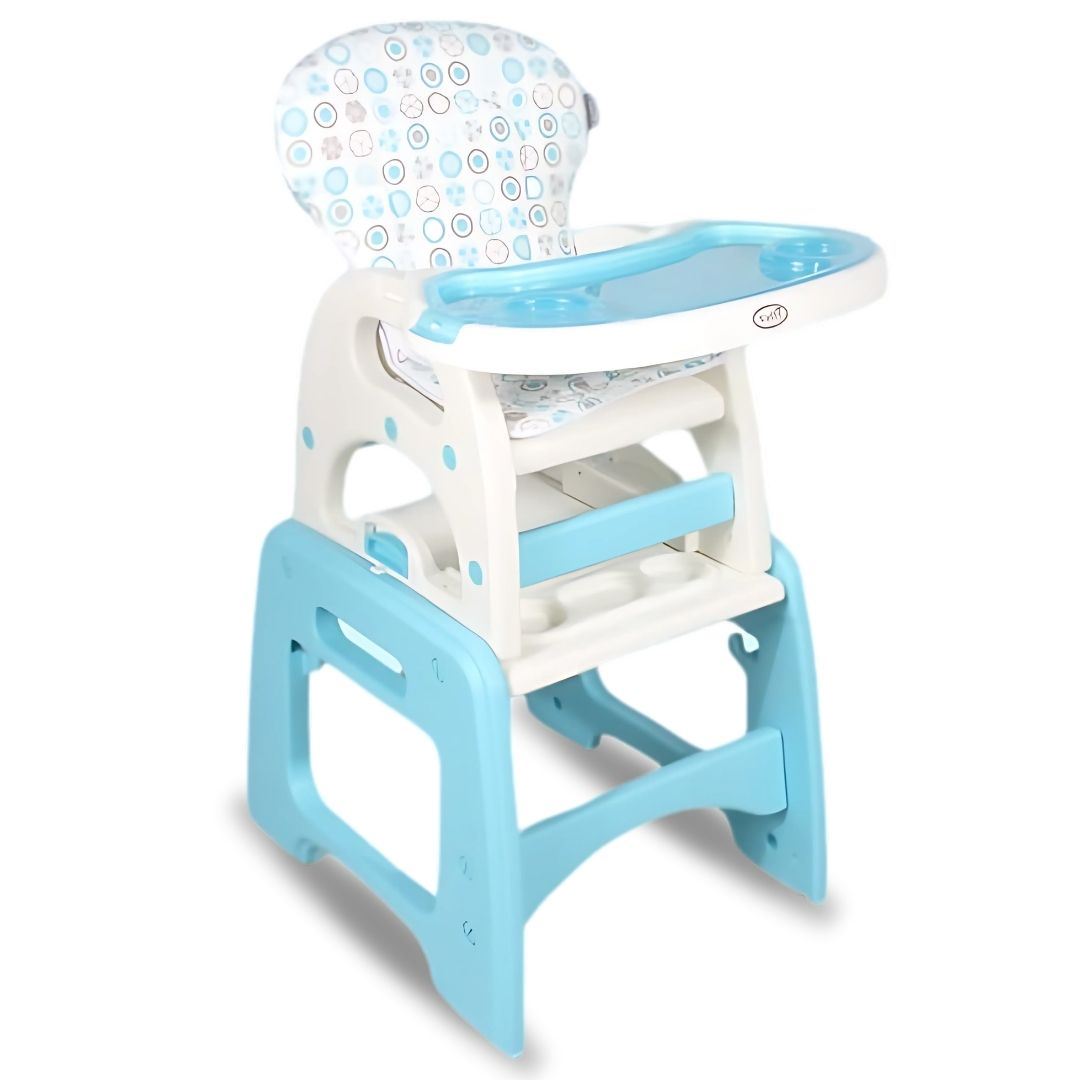 Silla de Comer 3 en 1 «VELLYER» Light Blue