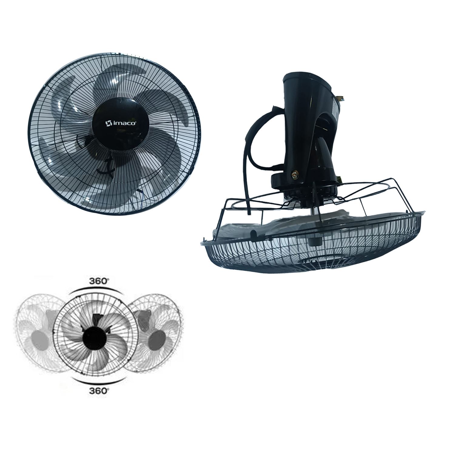 Sofitech - Ventilador de Techo Orbital Imaco OCF7919_2024 6 aspas y 3  Velocidades | Juntoz