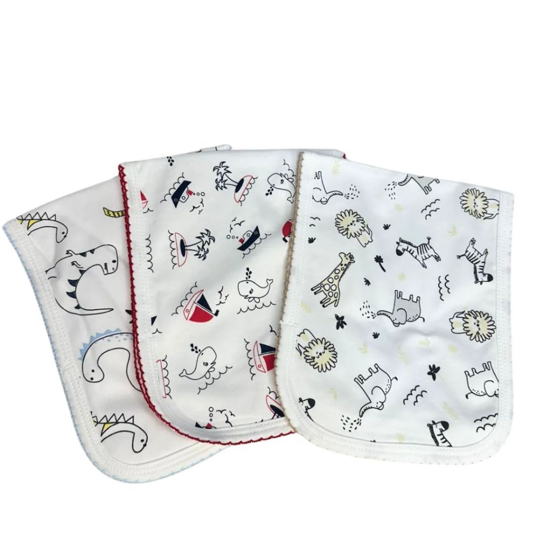 Pack 3 Baberos Babitas Para Bebe