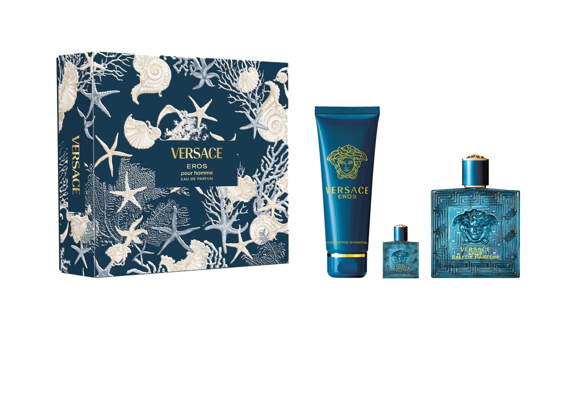 Men's Eros Gift Set Fragrances (UNIDADES LIMITADAS)