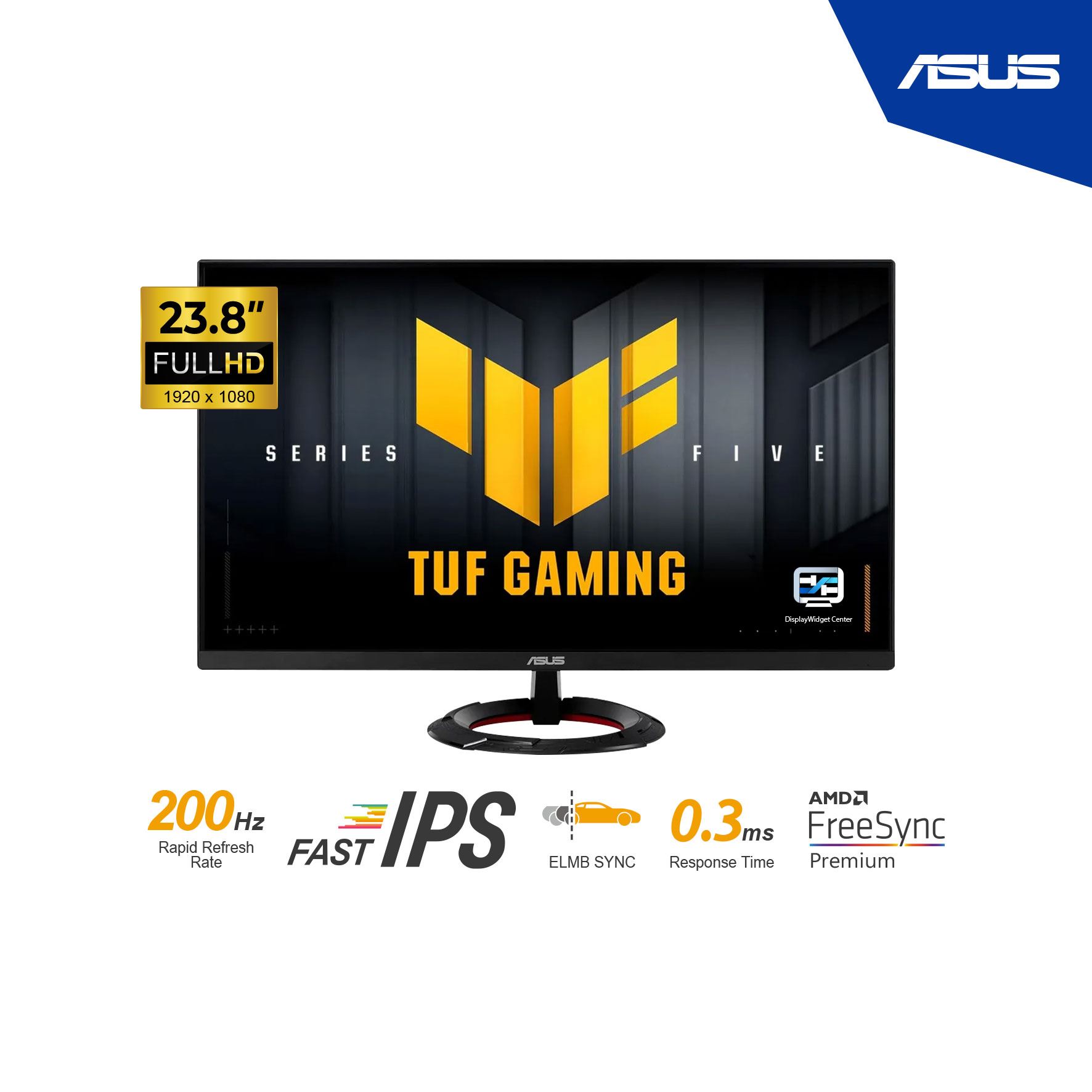 ASUS TUF Gaming VG249Q5R 23.8″ Fast IPS FHD 200 Hz 0.3 ms