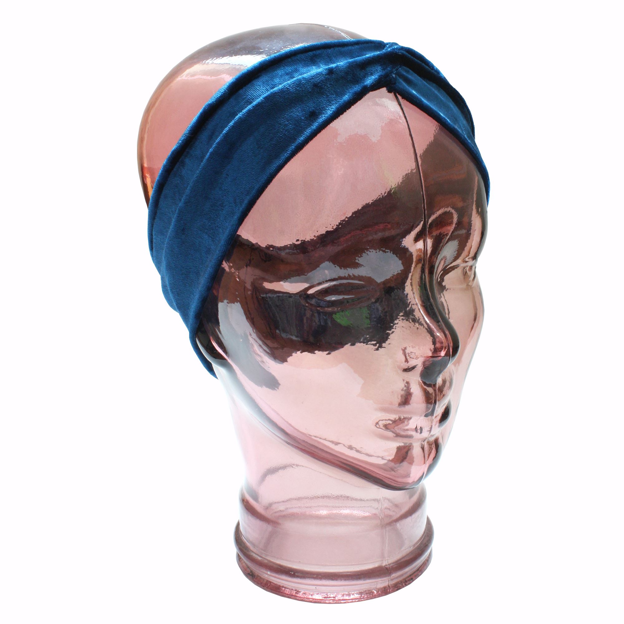 Vincha Nudo Kinetix Velvet Peacock