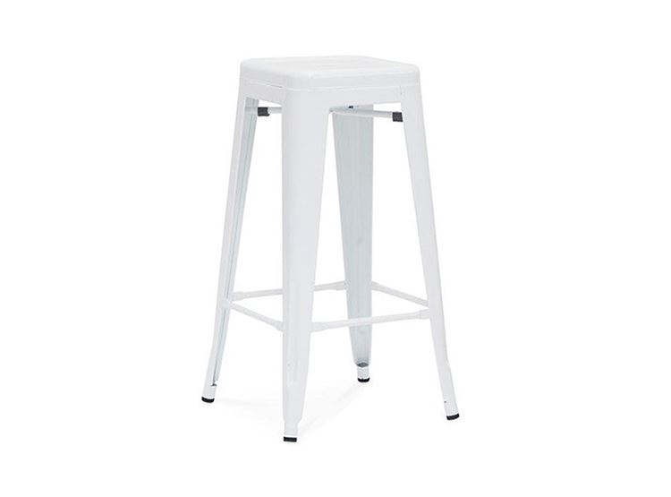 Pack 2 Bancos Vintage H61 Blanco