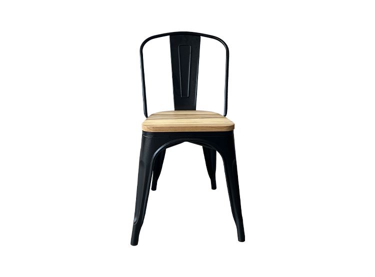 Silla Vintage Wood Nogal Negro - Ziyaz