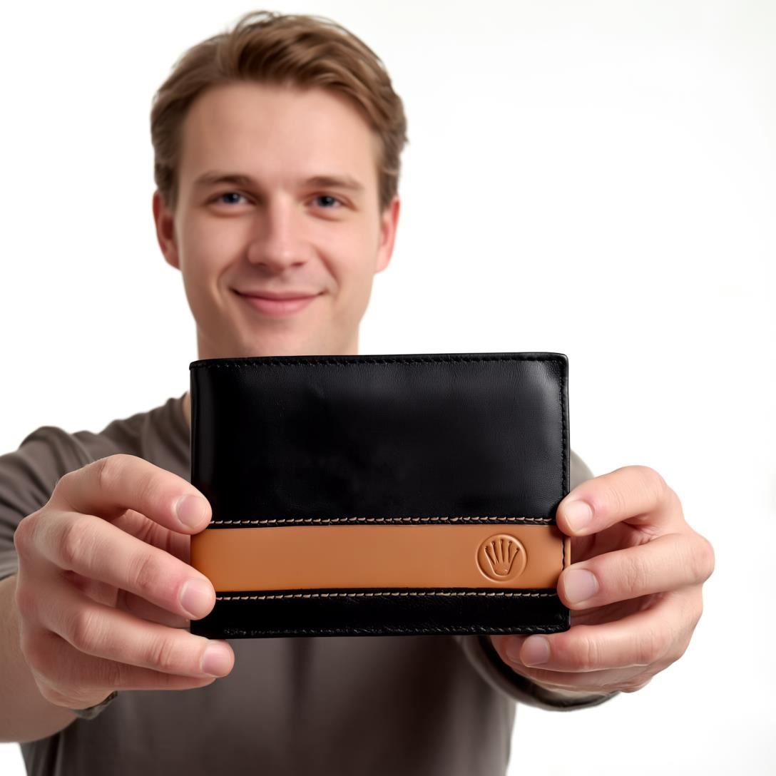 Billetera Hombre Cuero Dlujo Virgil Paric