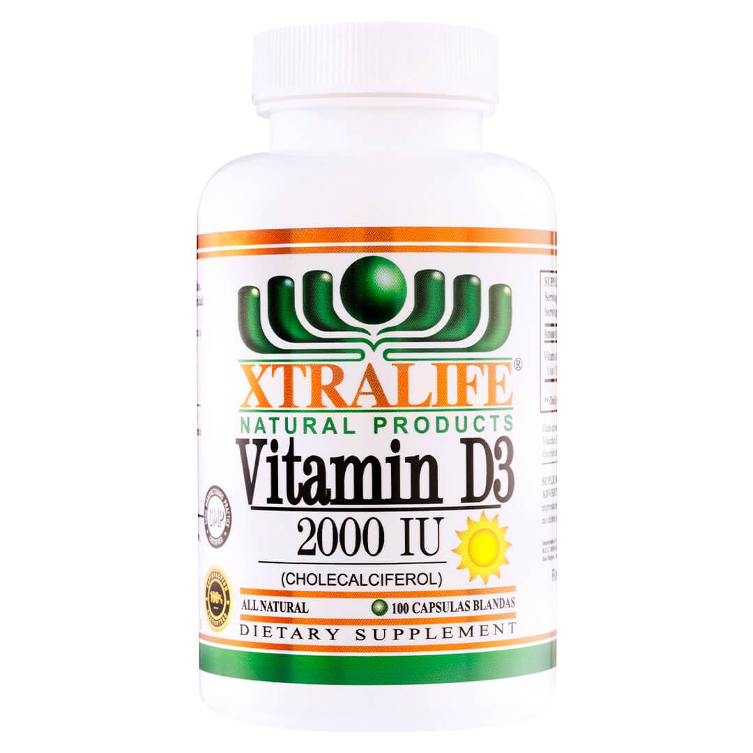 Vitamina D3 - Xtralife Natural Products Perú