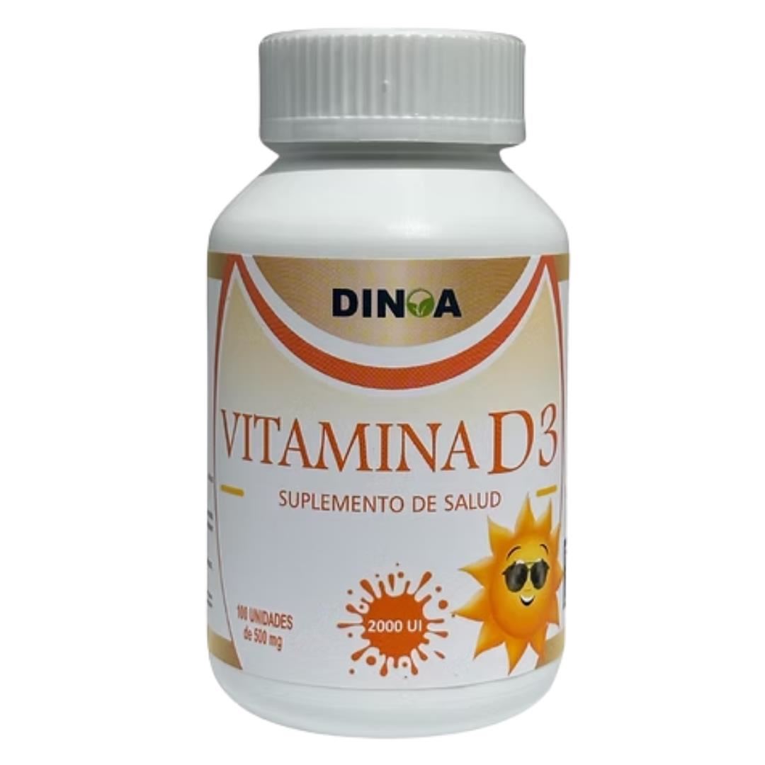 Vitamina D3 Frasco x 100 cápsulas - Salud ósea