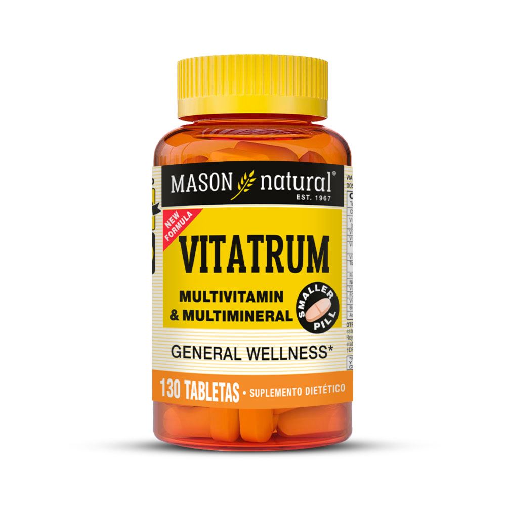 VITATRUM MULTIVITAMÍNICO Y MULTIMINERAL (130 TAB)
