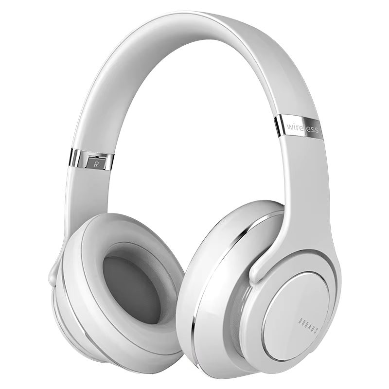 DOQAUS - Audífonos + Parlante 2 en 1  BT 5.3 c/estuche Vogue 9 - Gris Hielo