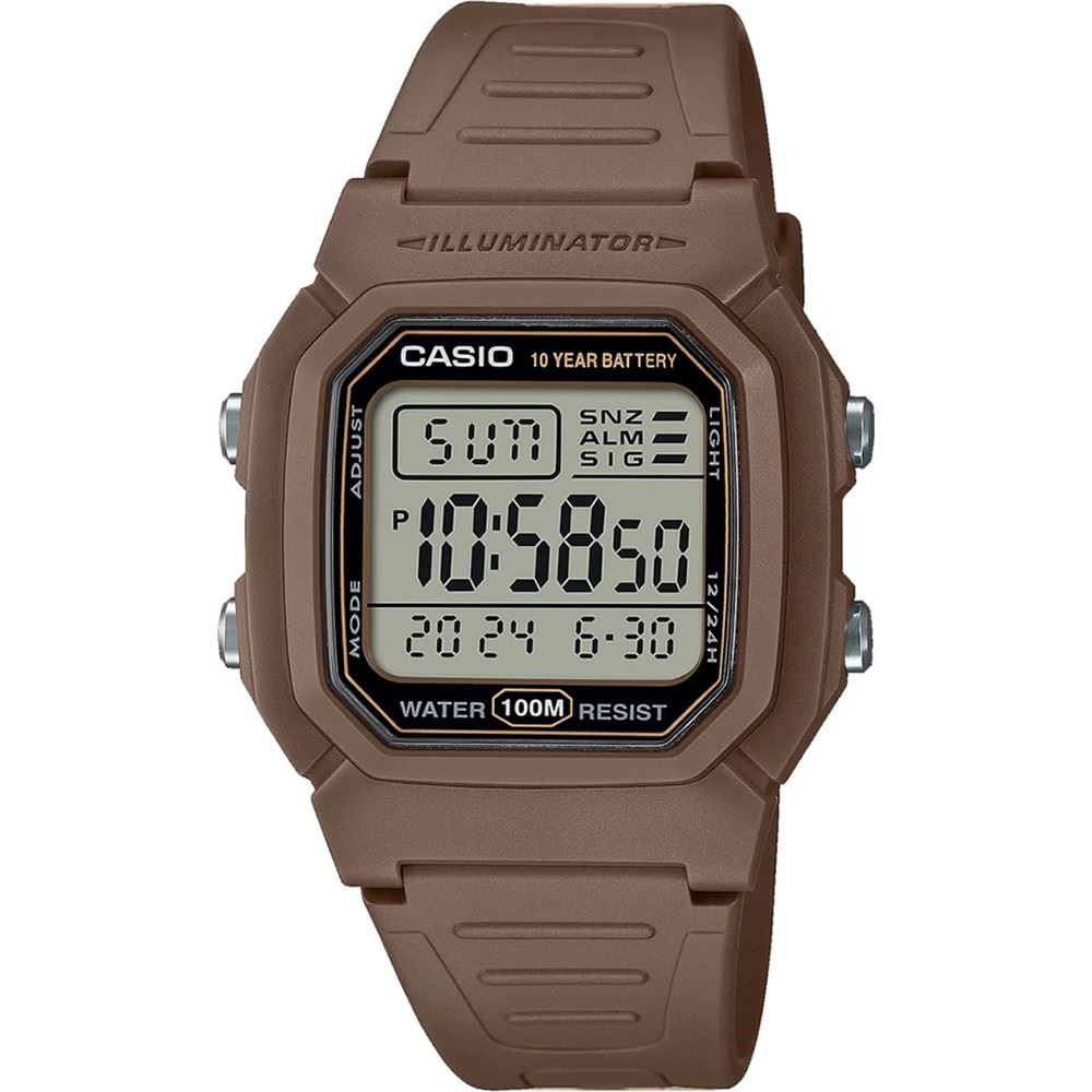 Reloj Casio Digital W-800H-5AVDF Hombre