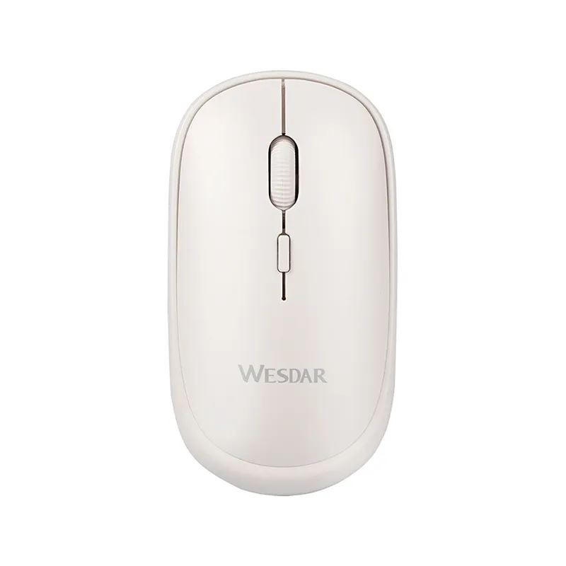 Wesdar - Mouse de oficina inalámbrico X63 - Blanco