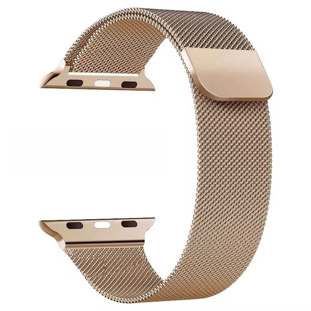 Correa Milanese Loop para Apple Watch 44/45/46/49mm Champagne