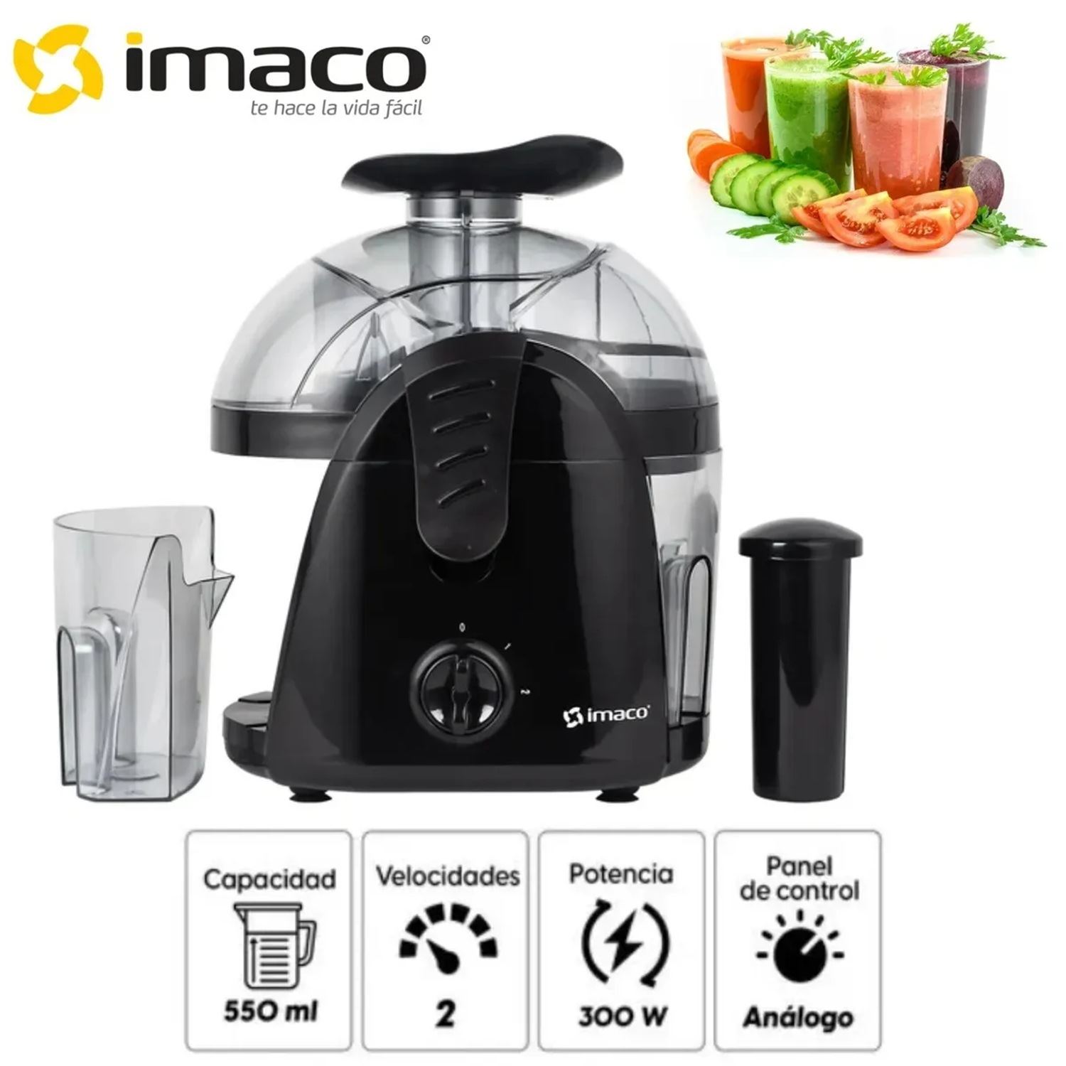 Extractor de Jugos Imaco 300 watts CP4830