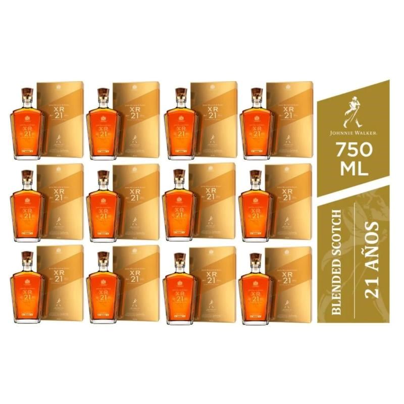 Whisky JOHNNIE WALKER XR 21 años 750ml - 12 UND